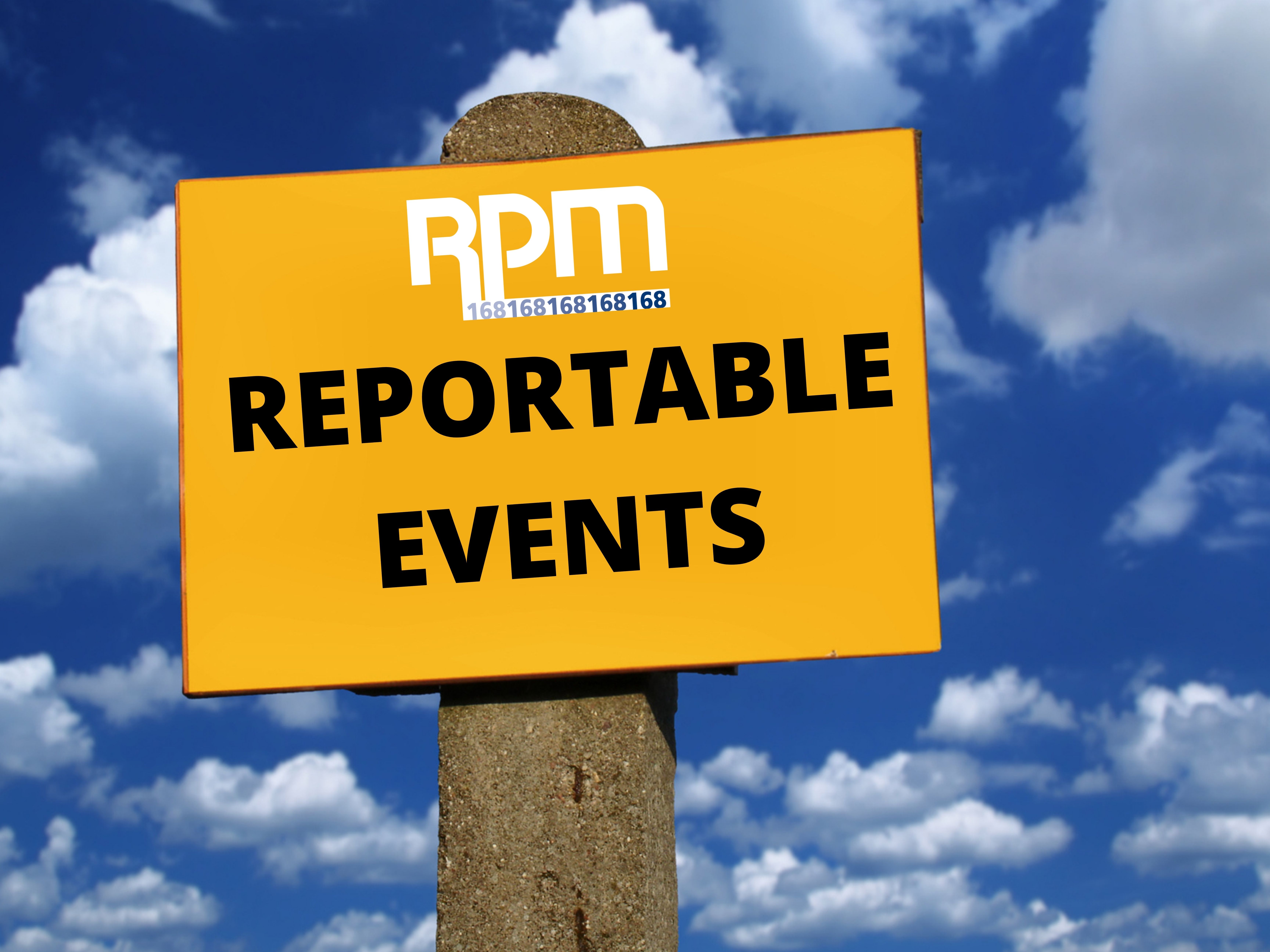 Reportable Events